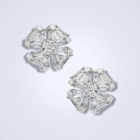 Sparkling Windmill Diamond Earrings - Benny's Gems Creations