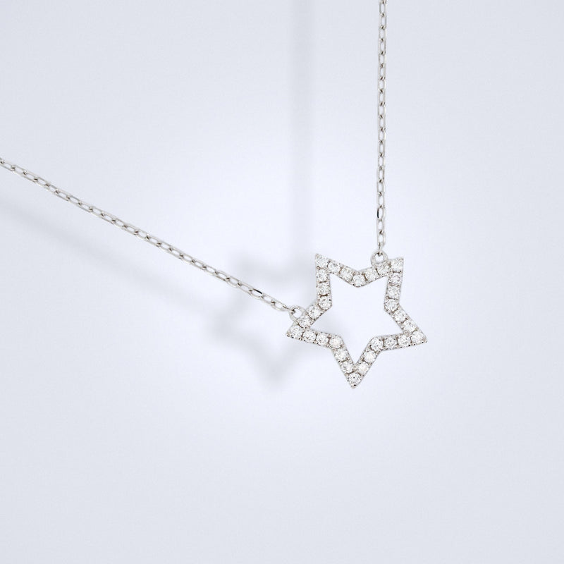 Star Diamond Necklace - Benny's Gems Creations