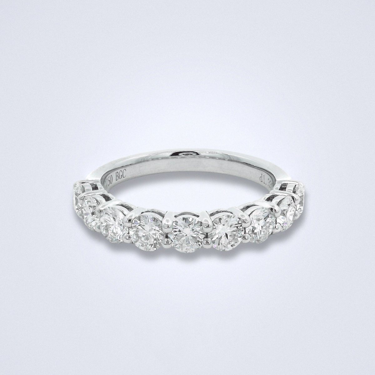 Statement White Diamond Stack Ring - Benny's Gems Creations