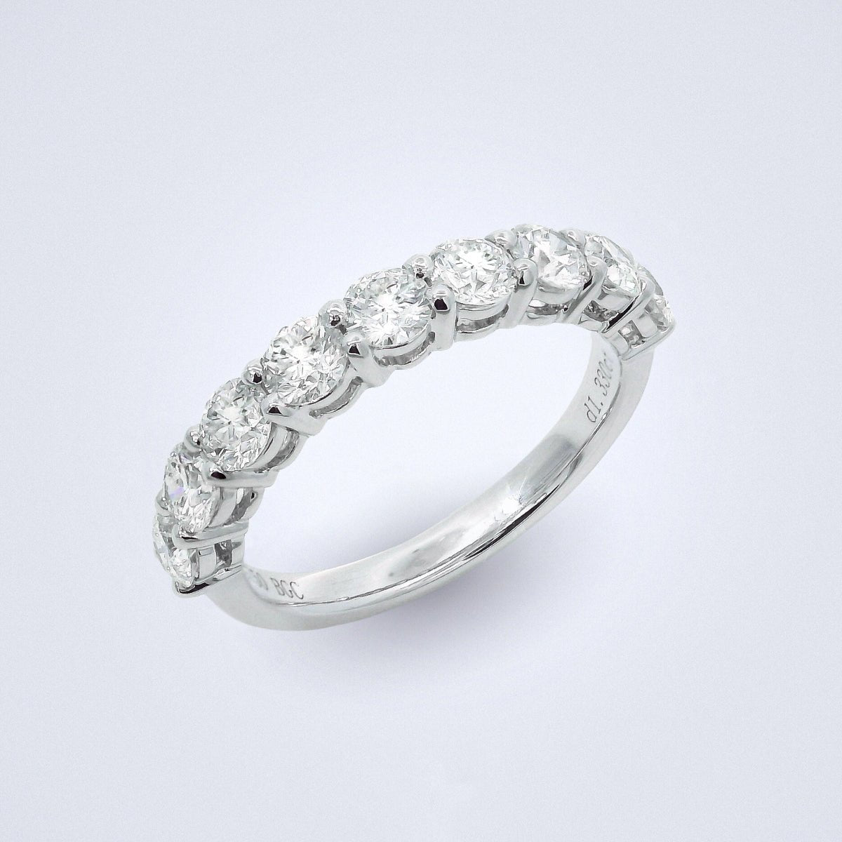 Statement White Diamond Stack Ring - Benny's Gems Creations