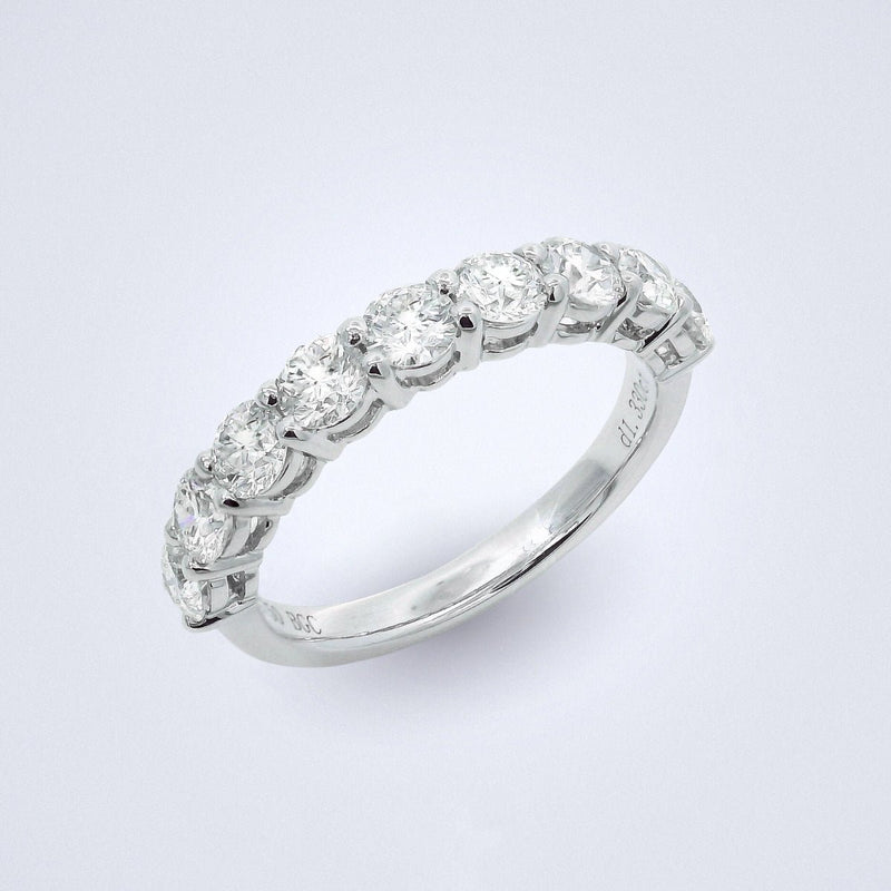 Statement White Diamond Stack Ring - Benny's Gems Creations
