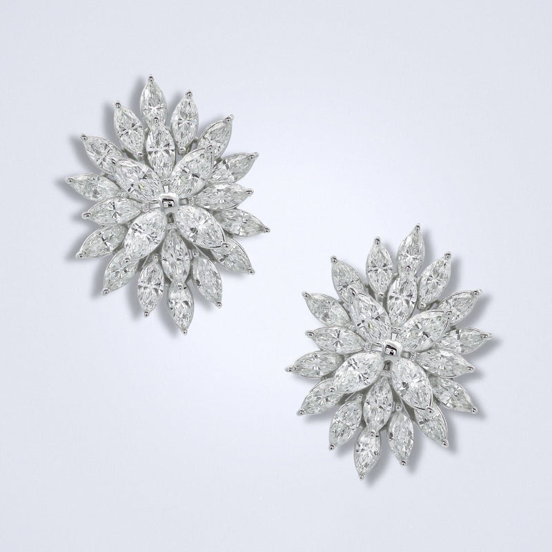 Supernova Diamond Earrings - Benny's Gems Creations