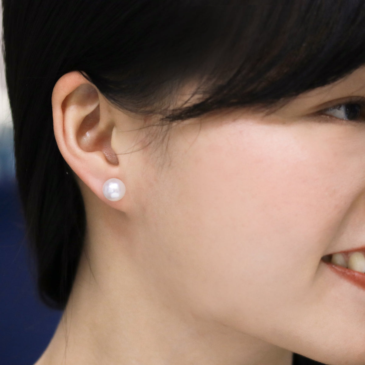 White South Sea Pearl Stud - Benny's Gems Creations
