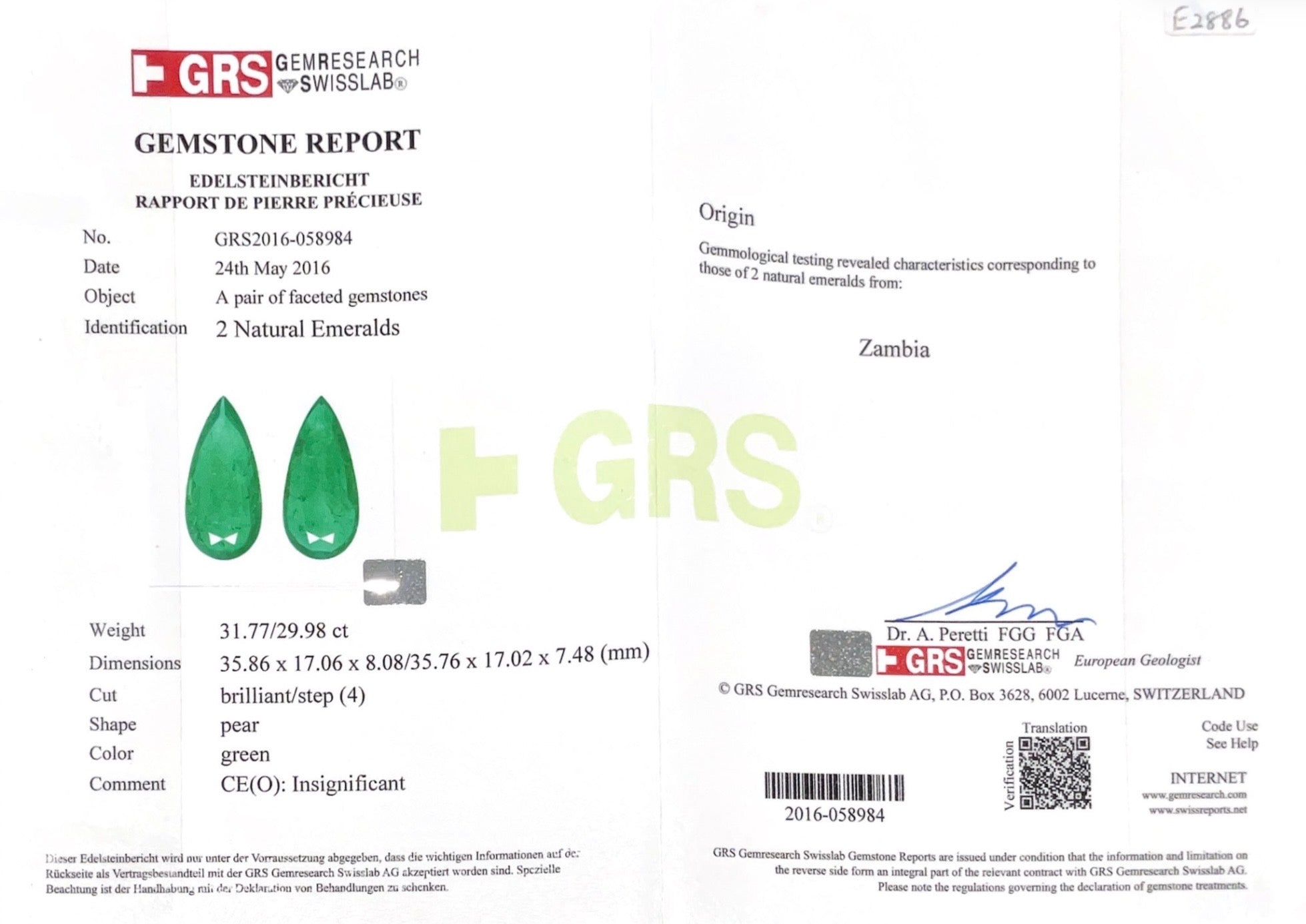 Zambian Vision Emerald Diamond Earrings - Benny's Gems Creations