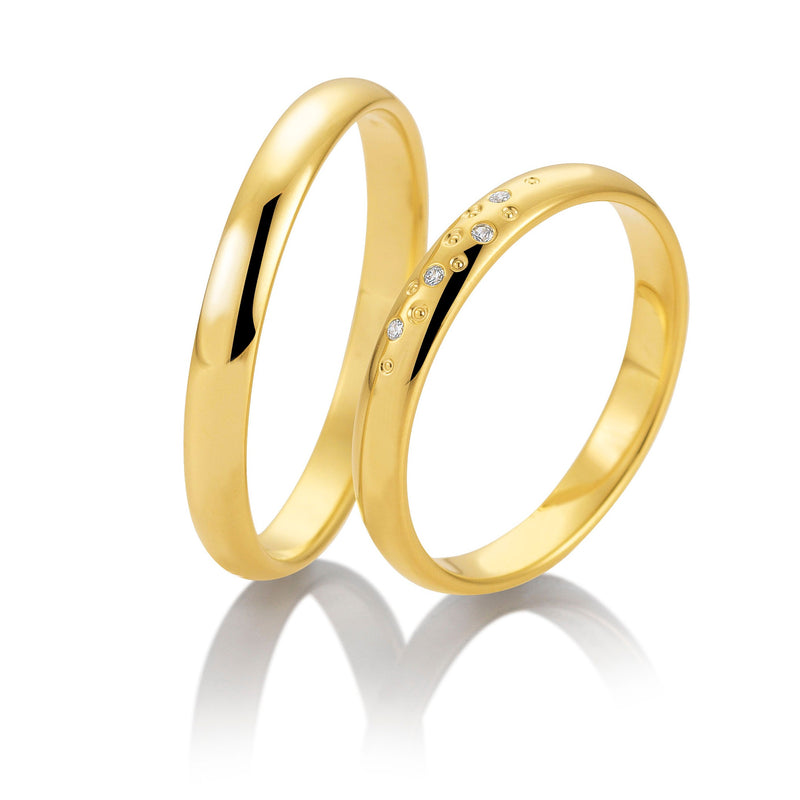 Yellow Gold Wedding Band