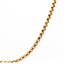 yellow gold ox chain close up