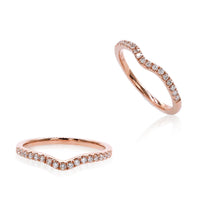 rose gold diamond ring