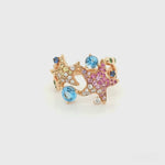 Precious Starfish Sapphire Ring