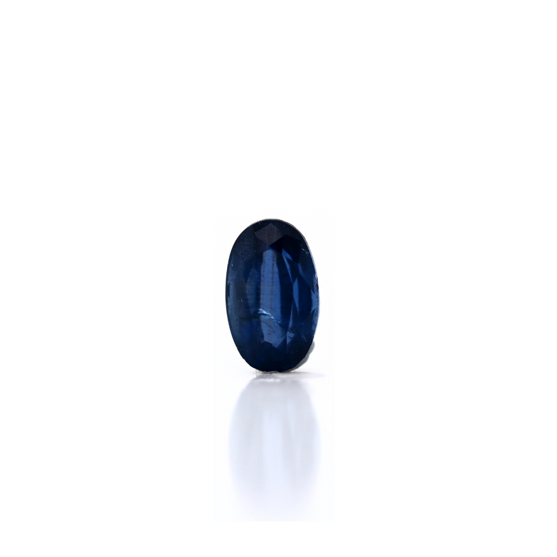 0.70cts unheated blue sapphire