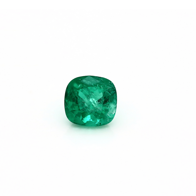 1.18cts vivid green colombian emerald