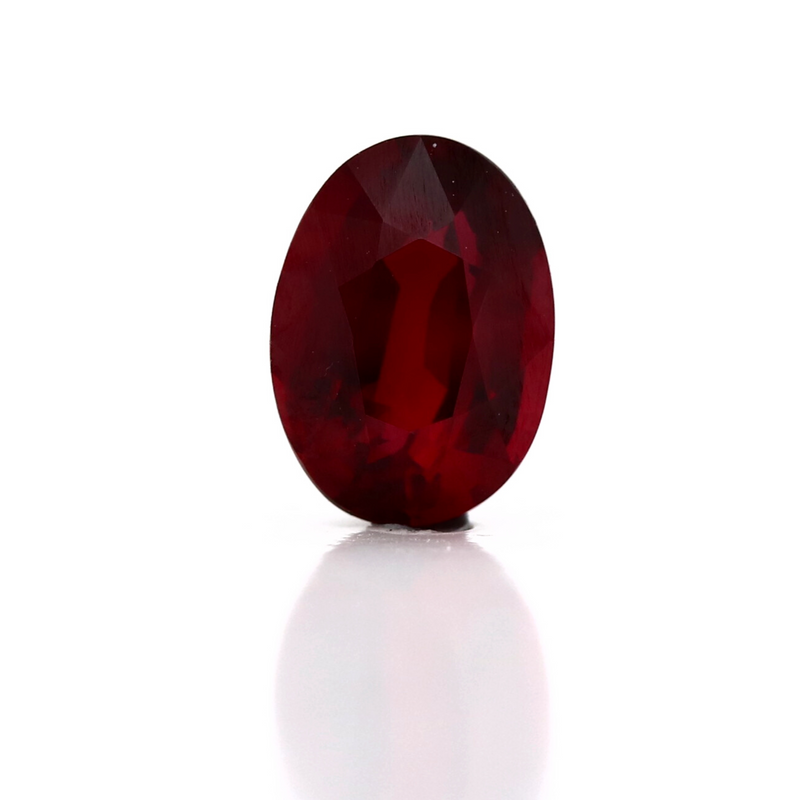 2.55cts unheated pigeon's blood ruby