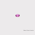 1.23CTS Unheated Pink Sapphire