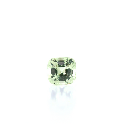 2.35cts unheated light green sapphire
