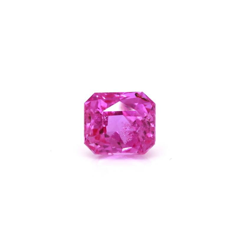 358cts unheated vivid pink sapphire