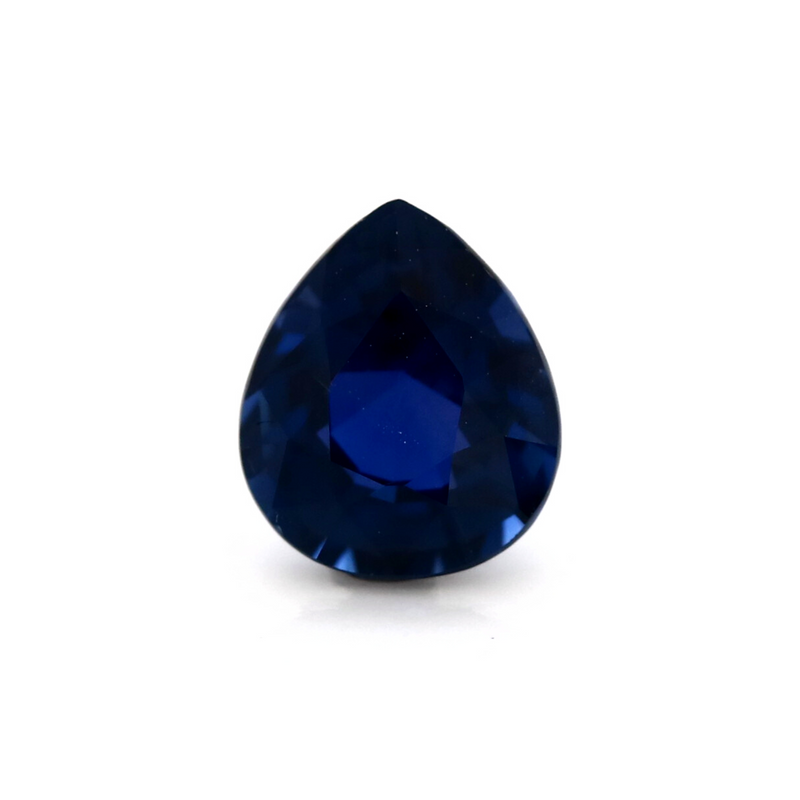 1.59cts unheated blue sapphire