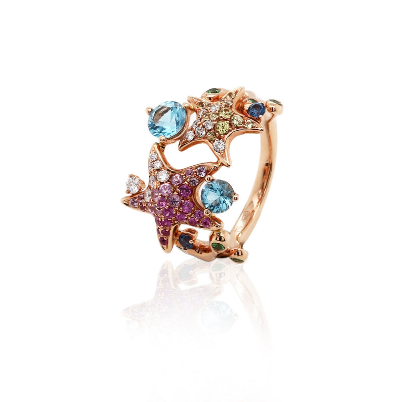 precious starfish ring