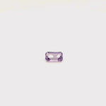 1.38CTS Unheated Light Purple Sapphire