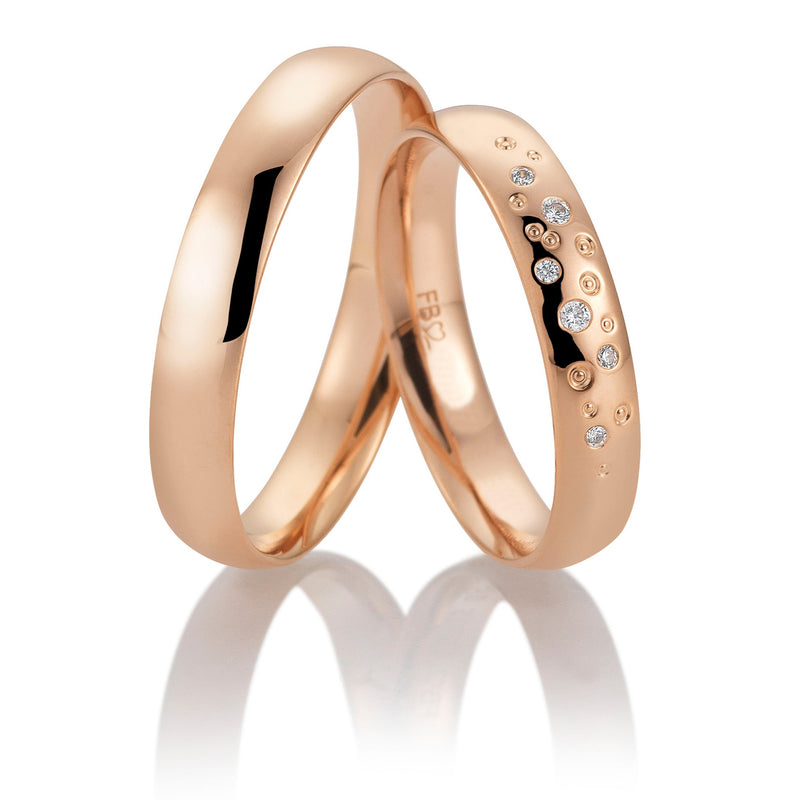 Rose Gold Wedding bands