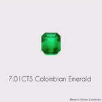 7.01CTS Colombian Emerald