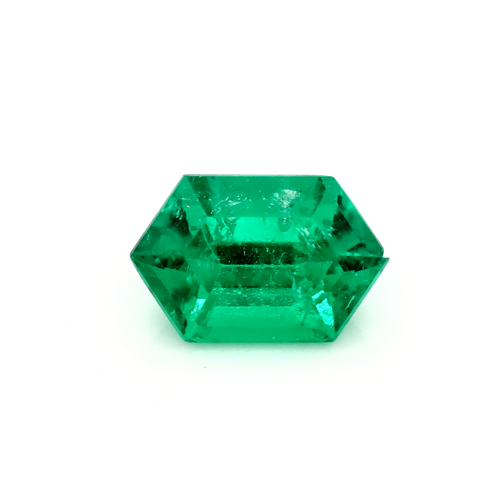 fancy cut colombian emerald