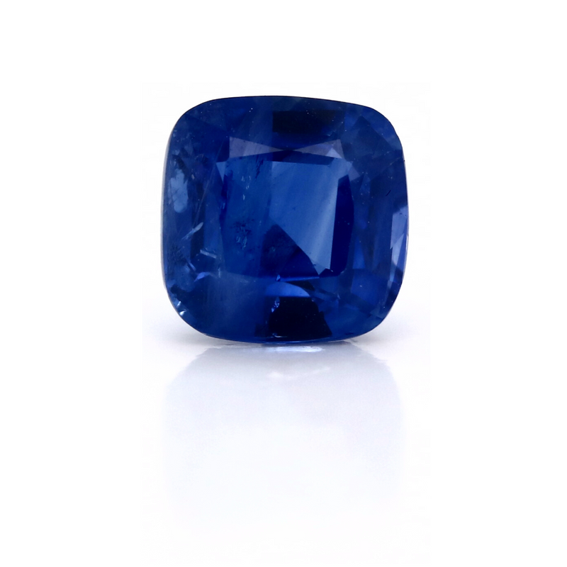 2.37cts unheated blue sapphire