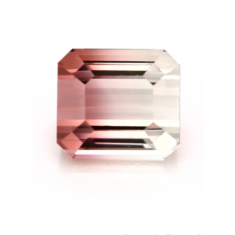 6.94cts bicolour tourmaline