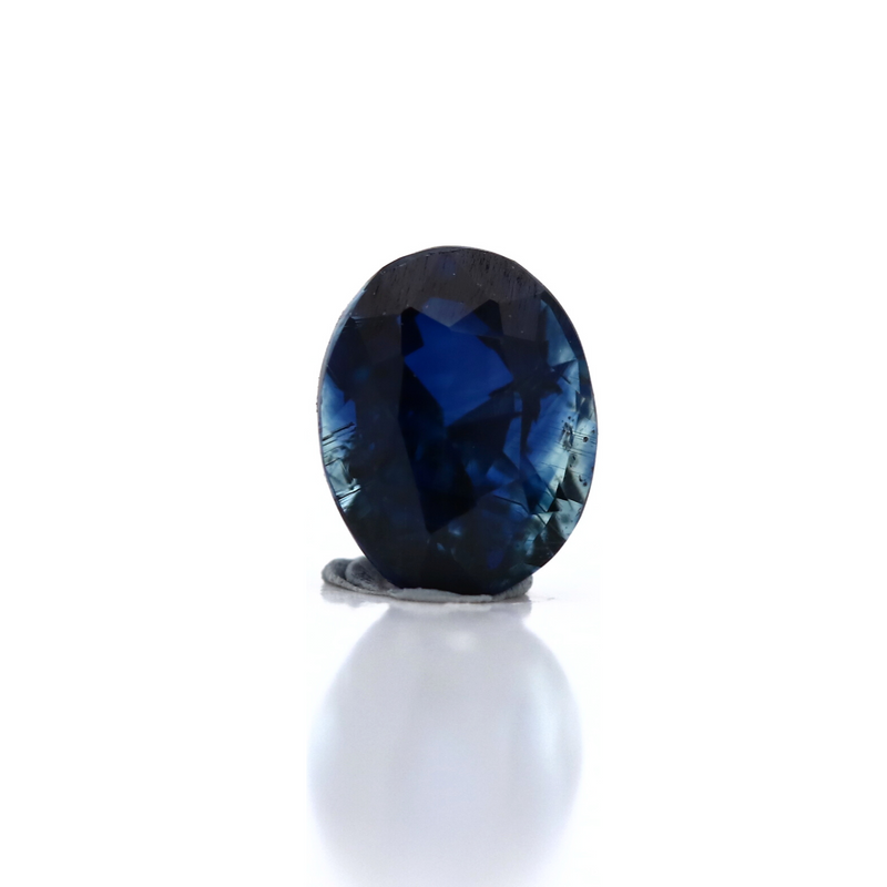 1.03cts unheated blue sapphire