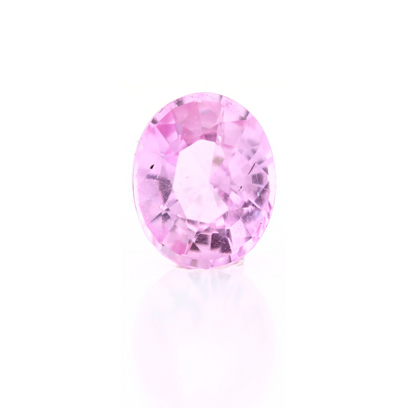1.09cts unheated baby pink sapphire