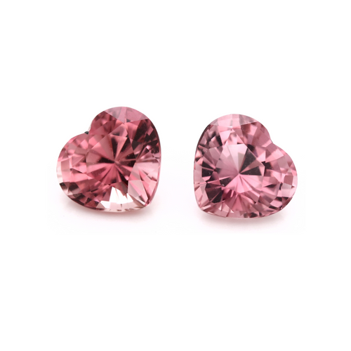 4.34cts pink tourmaline pair