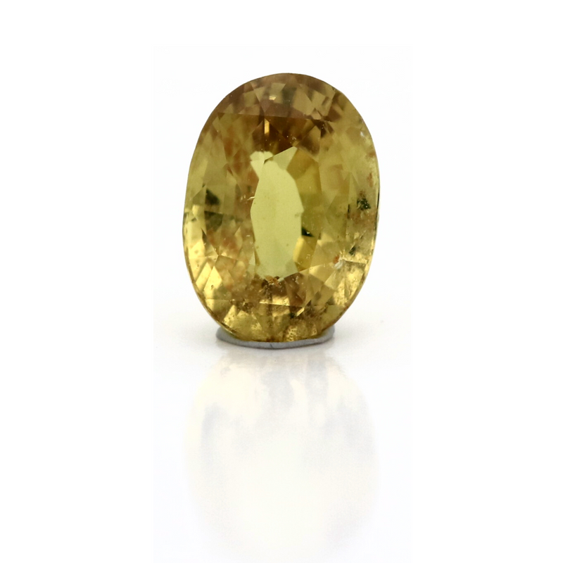 2.63cts unheated vivid yellow sapphire