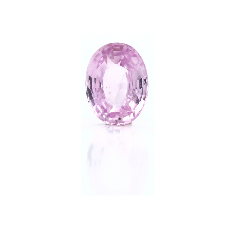 2.18cts unheated baby pink sapphire