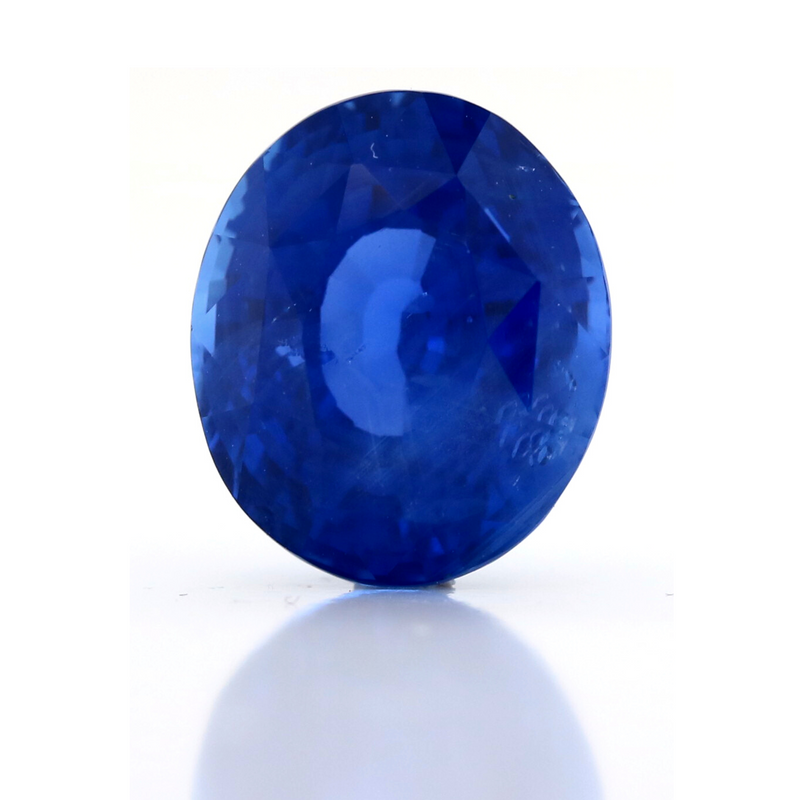 16.10cts unheated royal blue sapphire