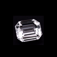 3.95cts unheated white sapphire