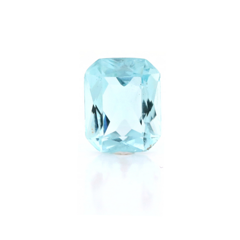 4.07cts radiant aquamarine