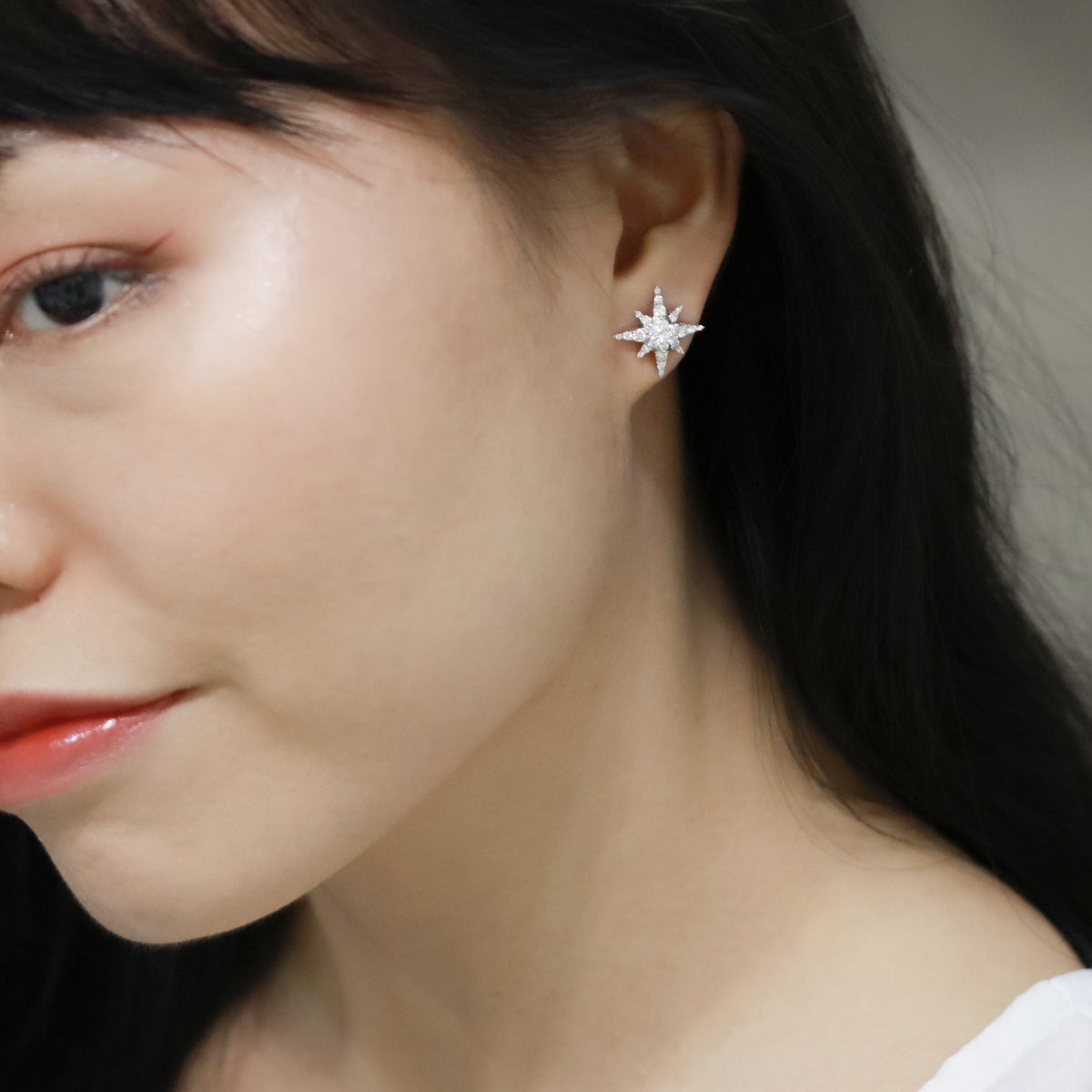 Polaris Diamond Earrings - Benny's Gems Creations